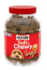 Milk-Bone Soft & Chewy Dog Snacks; Chicken Recipe (37 oz.)